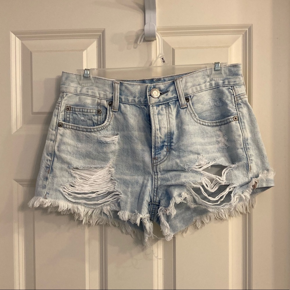 american eagle jean shorts